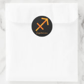 Rond Sticker Sagittarius (Sac)
