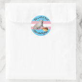 Rond Sticker salade de fruits (Sac)
