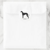 Rond Sticker Saluki (Sac)