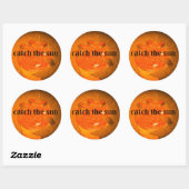Rond Sticker sans titre (Feuille)
