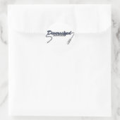 Rond Sticker sans titre (Sac)