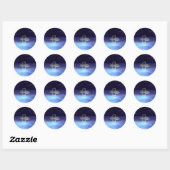 Rond Sticker sans titre (Feuille)