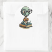 Rond Sticker Scholar - Conception Ronde (Sac)