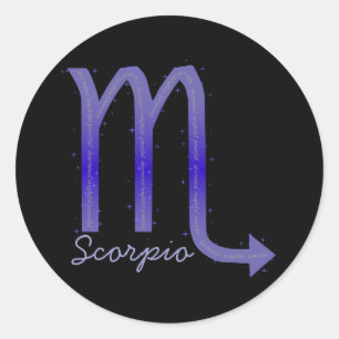 Rond Sticker Scorpio