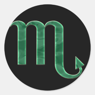 Rond Sticker Scorpio #3