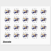 Rond Sticker Scottie Angels de Gulliver (Feuille)