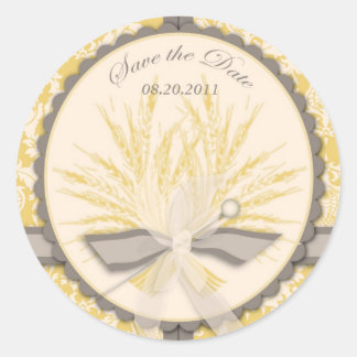 Rond Sticker SD de la récolte d'été