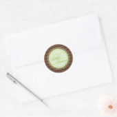 Rond STICKER / SEAL :: baby shower (Enveloppe)