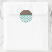 Rond STICKER SEAL :: Bonjour bébé 1 (Sac)