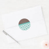 Rond STICKER SEAL :: Bonjour bébé 1 (Enveloppe)