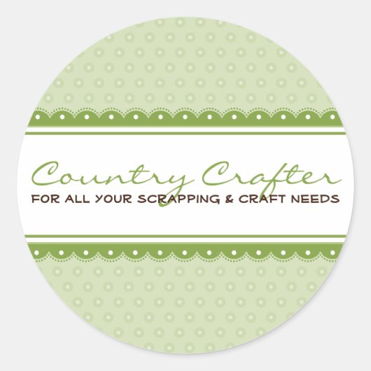 Rond STICKER SEAL :: joli joli 3 (Devant)