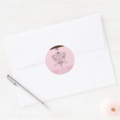 Rond STICKER / SEAL :: lustre 2 (Enveloppe)
