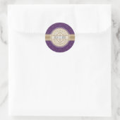 Rond STICKER SEAL :: mandala 3 (Sac)