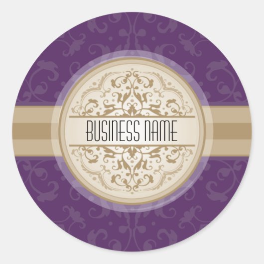 Rond STICKER SEAL :: mandala 3 (Devant)