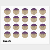 Rond STICKER SEAL :: mandala 3 (Feuille)