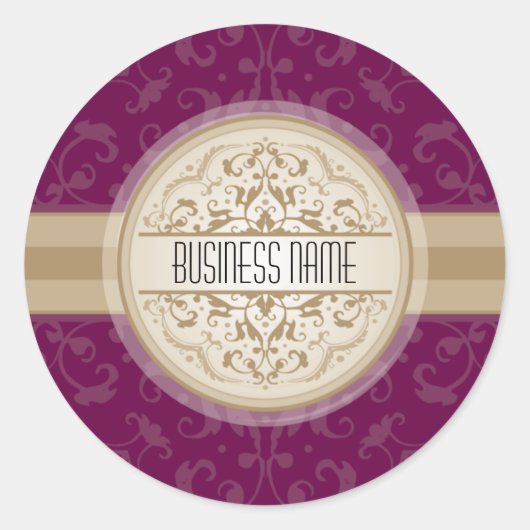 Rond STICKER SEAL :: mandala 4 (Devant)