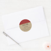 Rond STICKER SEAL :: mandala 5 (Enveloppe)
