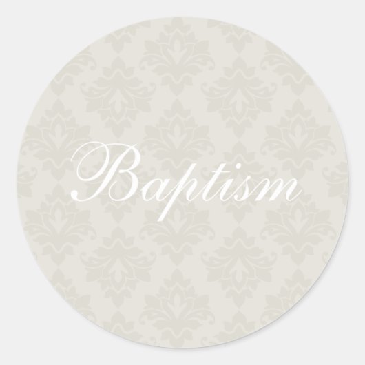 Rond STICKER SEAL :: oh si beau 1 (Devant)