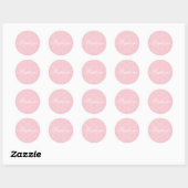 Rond STICKER SEAL :: oh si beau 5 (Feuille)