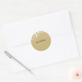 Rond STICKER SEAL :: vogue design 10 (Enveloppe)