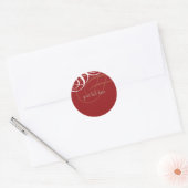 Rond STICKER SEAL :: vogue design 11 (Enveloppe)