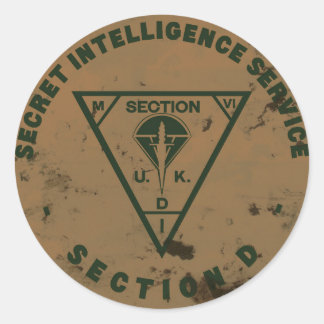 Rond Sticker Section D 1,5 po