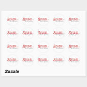Rond Sticker Seussi (Feuille)