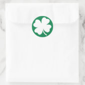 Rond Sticker shamrock (Sac)