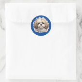 Rond Sticker Shih Tzu (Sac)