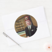 Rond Sticker Shriner minuscule (Enveloppe)
