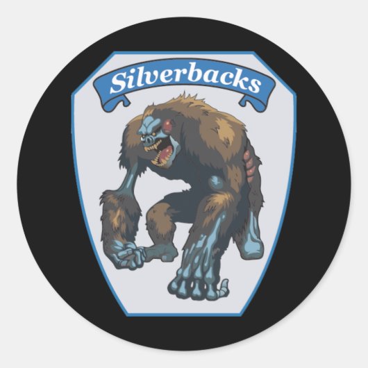 Rond Sticker SilverBack (Devant)
