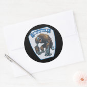 Rond Sticker SilverBack (Enveloppe)