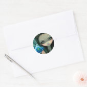 Rond Sticker "Sirène d'épave" (Enveloppe)