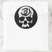 Rond Sticker SKULL TSOI (Sac)
