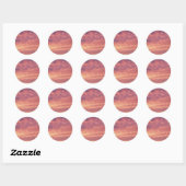 Rond Sticker Sky (Feuille)