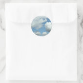 Rond Sticker Sky bleu (Sac)