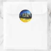 Rond Sticker Skyline (Sac)