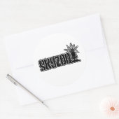 Rond Sticker Skyzoo-Logo (Enveloppe)
