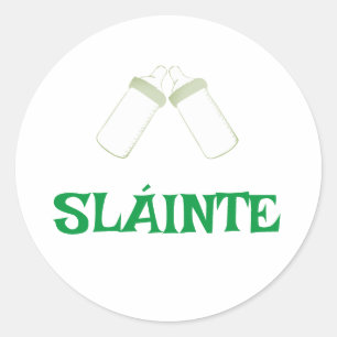 Rond Sticker SLÁINTE