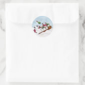 Rond Sticker Sleigh Ride (Sac)