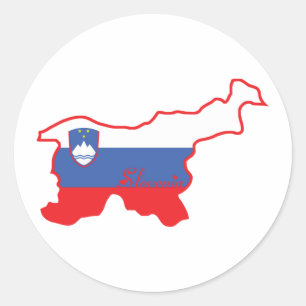 Rond Sticker slovène