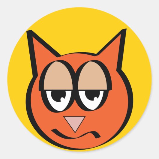 Rond Sticker Smart Kat (Devant)