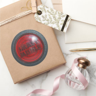 Rond Sticker Smart Missile