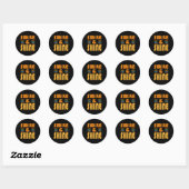 Rond Sticker Smile Shine #1155 (Feuille)