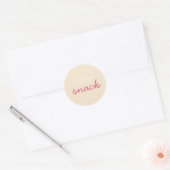 Rond Sticker Snack Sweet (Enveloppe)
