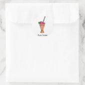 Rond Sticker Sorbet Flûte (Sac)