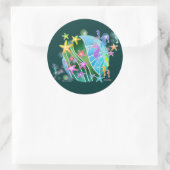 Rond Sticker - Sous la mer (Sac)