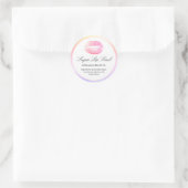 Rond Sticker Spa de beauté de la lèvre sucre produit Ét (Sac)