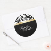 Rond Sticker Spa et salon classique (Enveloppe)