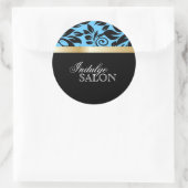 Rond Sticker Spa et salon classique (Sac)